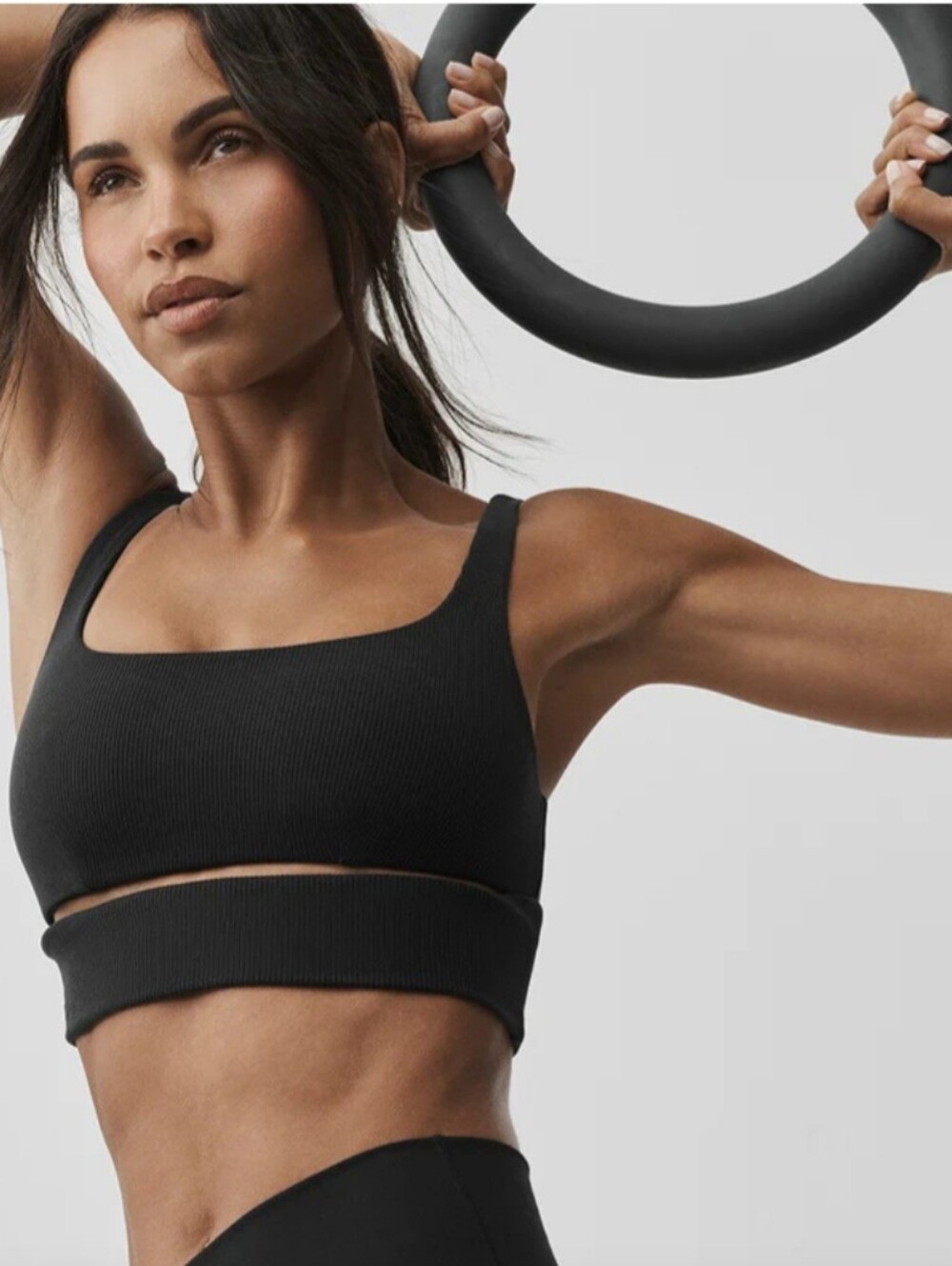 Alo Slit Bra XS (2-4) Black